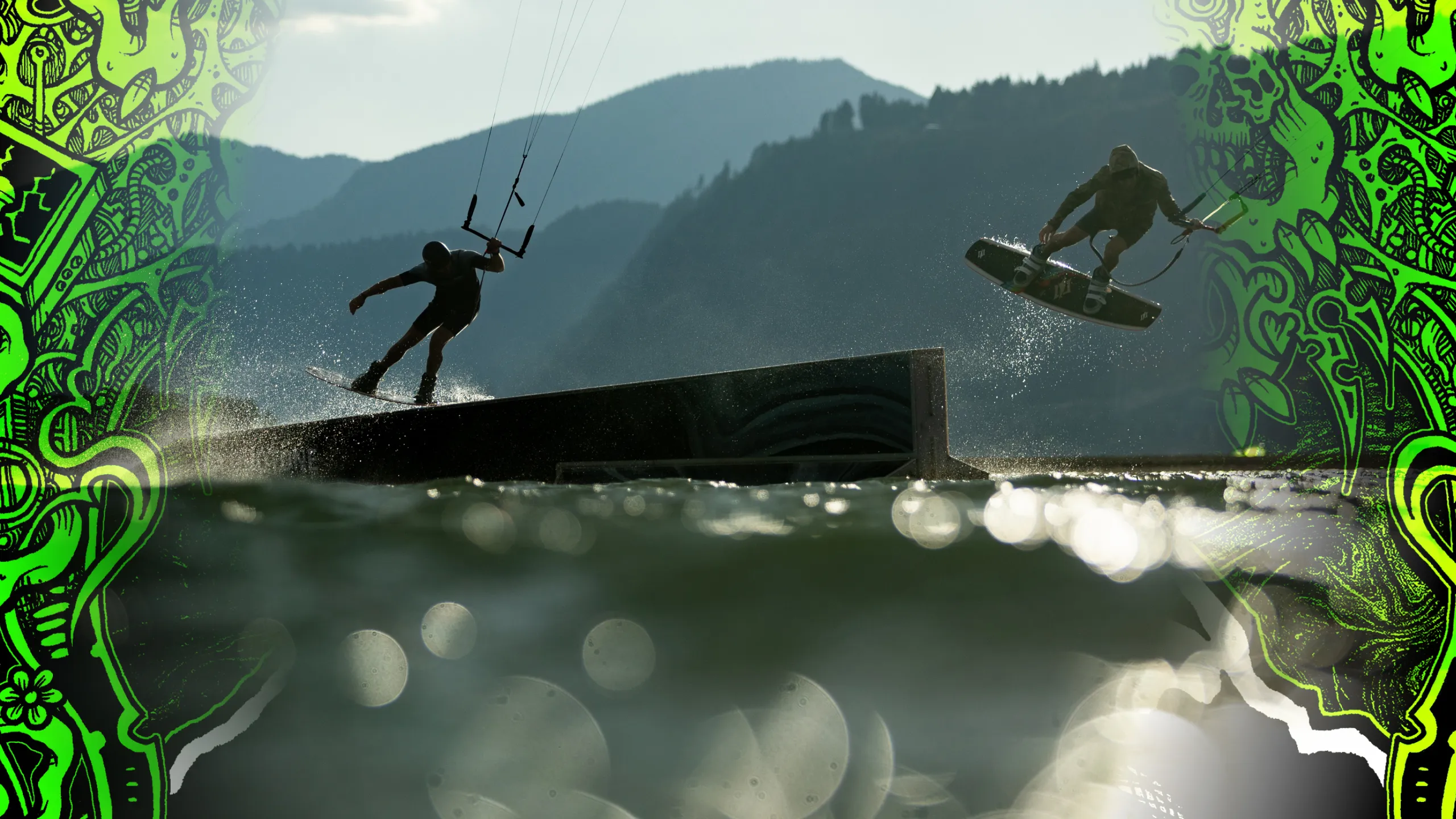 Ewan Jaspen and Brendan Kerr duos hit on the slider. Image by Andre Maguro